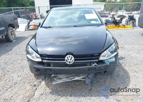 2017 Volkswagen Golf Tsi S 4-Door/Tsi Wolfsburg Edition 4-Door z USA, uszkodzony, nr VIN 3VW117AU2HM071637
